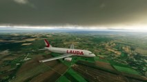 MSFS 2024 A320 FÉNIX IAE LAUDA  ATTERRO EPGD ILS  RWY29 IRLU5T TRANS IRLUN