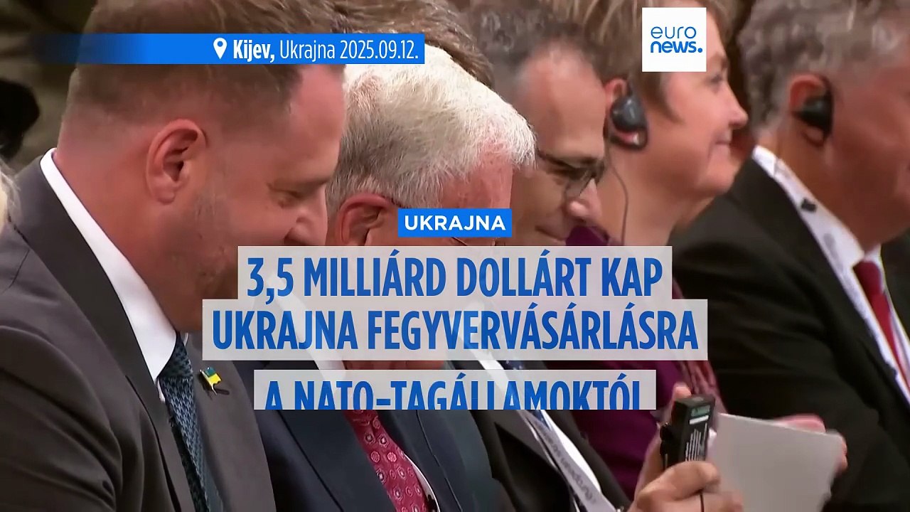 Több mint 1000 milliárd forintnyi összegért vesz amerikai fegyvereket Ukrajnának néhány NATO-tagállam
