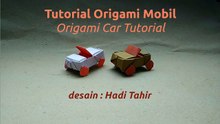 how to make origami car designed by Hadi Tahir