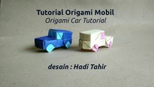 how to make origami car designed by Hadi Tahir