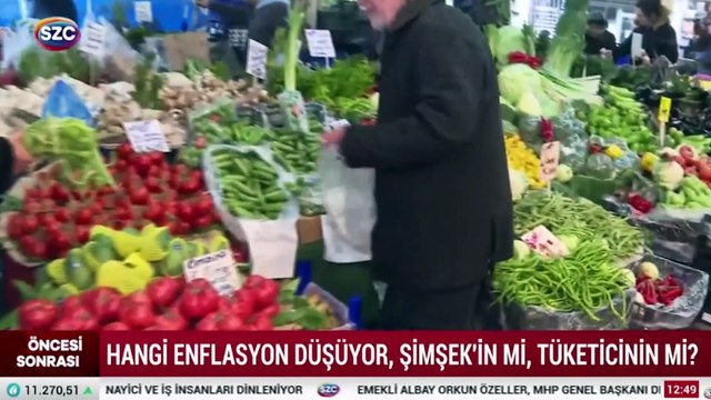 Şimşek'in 'Eflasyonda hissedilerbilir düşüş içindeyiz' açıklamasını SÖZCÜ TV vatandaşlara sordu