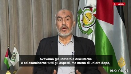 Ghazi Hamad riappare in tv: ero a Doha quando Israele ha attaccato