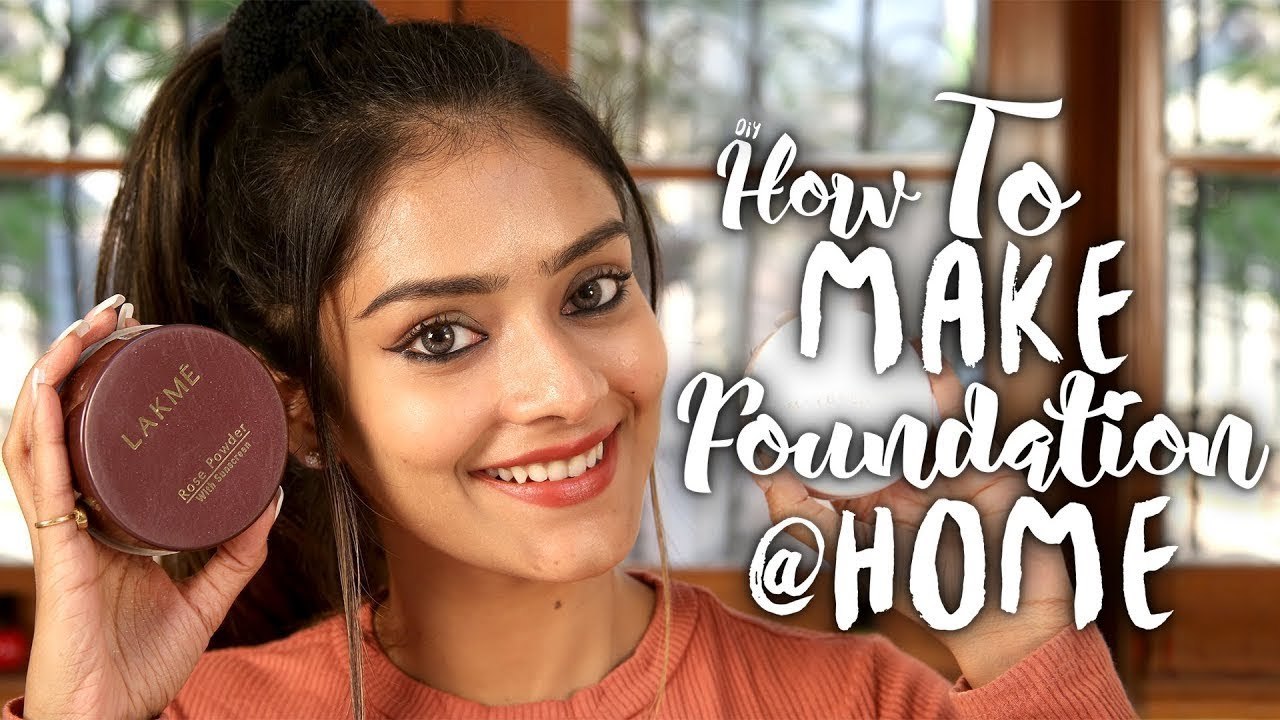 How to Make Foundation at Home | Natural Face Foundation | Skin-Friendly Makeup | Foxy Makeup