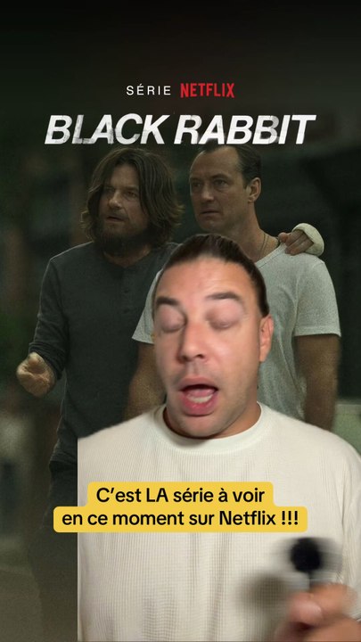 C’est LA série à voir en ce moment sur Netflix !!! Black Rabbit c’est un thriller incroyable avec Jude Law et Jason Bateman ! Dis-moi en commentaire si t’as envie de regarder cette série et si tu l’as déjà vu dis-moi ce que t’en as pensé ☺️