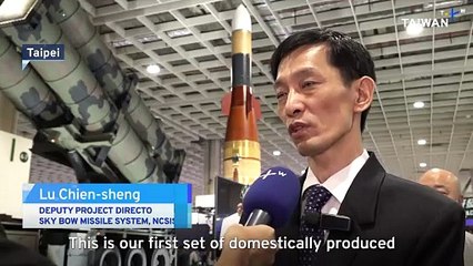 Taipei Defense Expo Displays Cutting-Edge Homegrown Weapons Systems