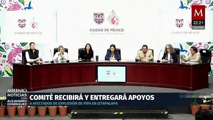 CdMx crea Comité de Solidaridad por explosión de pipa en Iztapalapa