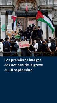 Grève du 18 septembre : les premières images des actions