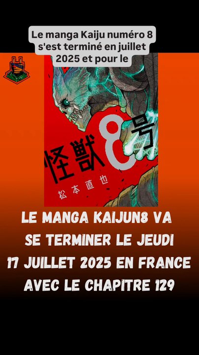 Kaiju No. 8 : Fin du manga MAIS l'anime continue ! Bientôt la saison 3 ?