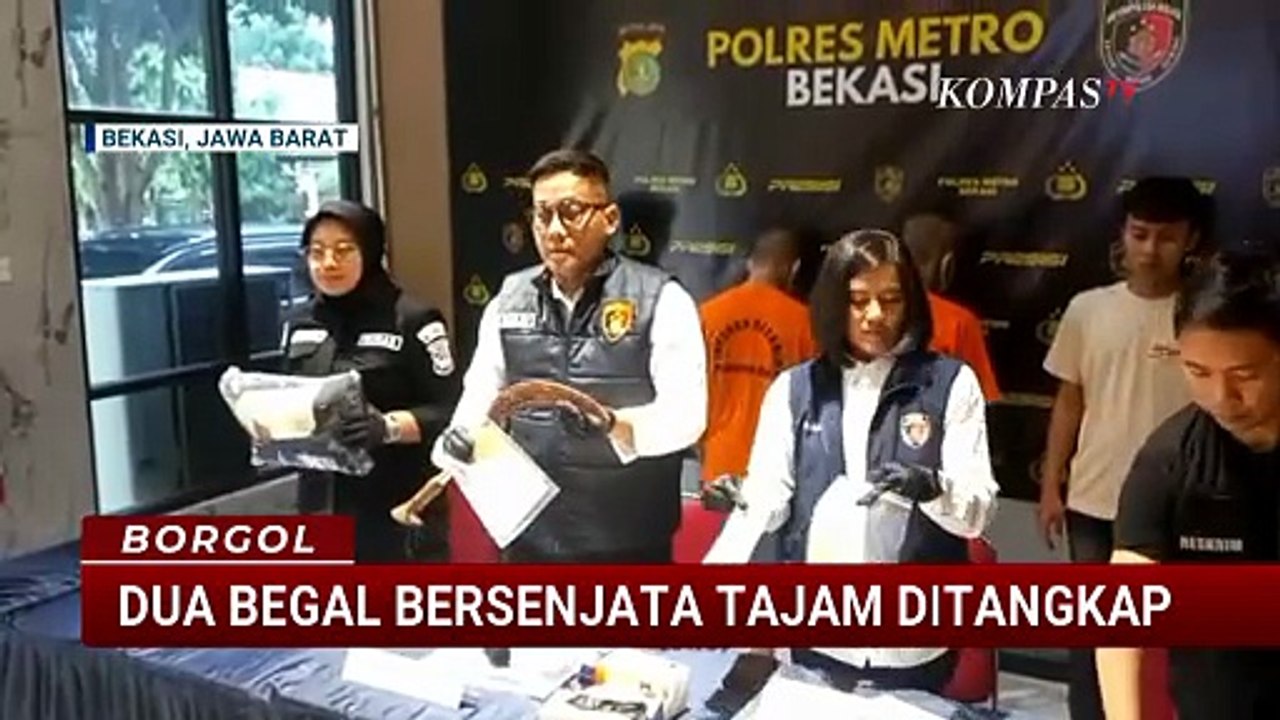 2 Pelaku Begal Dibekuk hingga Polda Jambi Tangkap 247 Tersangka Kasus Narkoba | BORGOL
