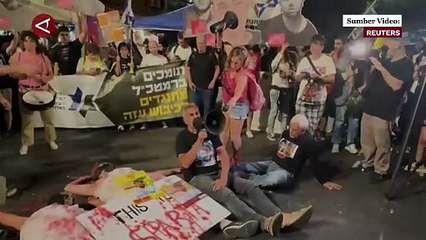 Warga Israel demo di kediaman Netanyahu, tuntut akhiri perang Gaza
