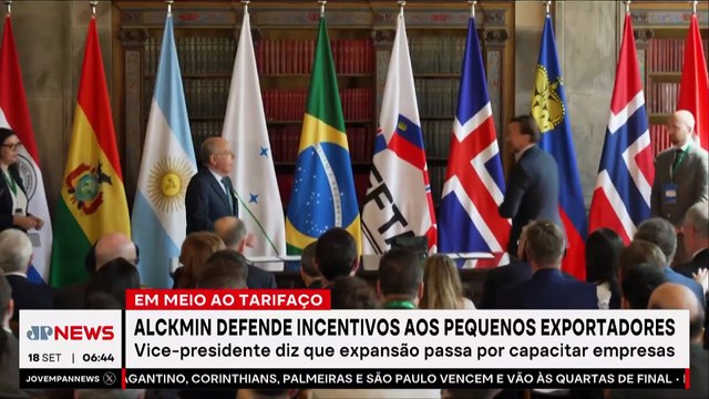 Alckmin defende incentivo a pequenos exportadores diante do tarifaço dos EUA