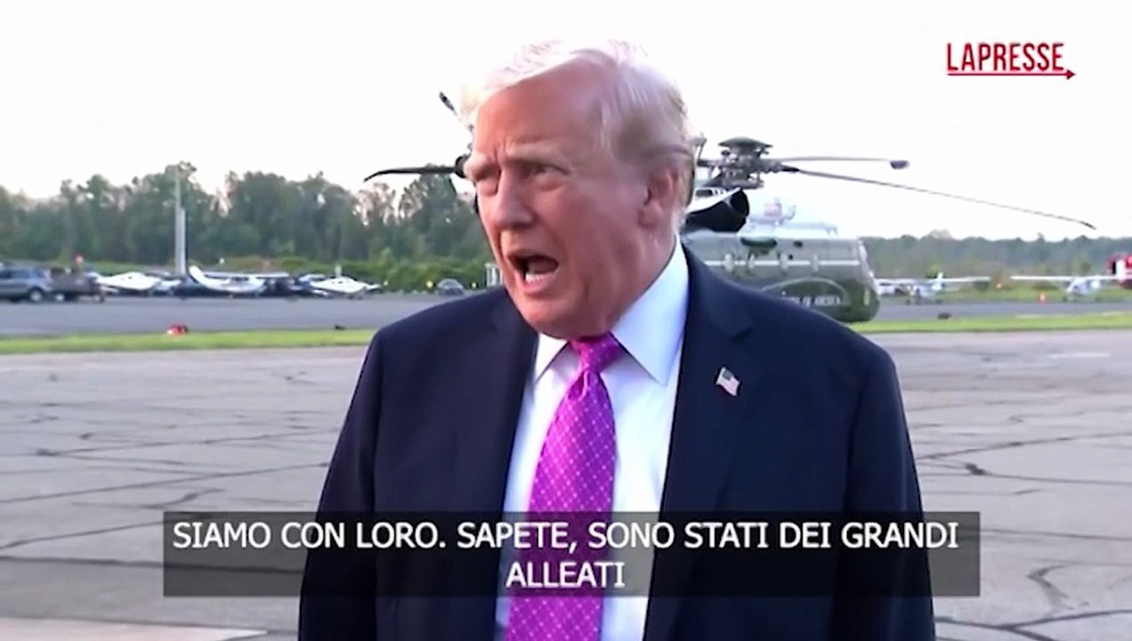 Trump avverte Israele: "Il Qatar ? un grande alleato degli Stati Uniti"