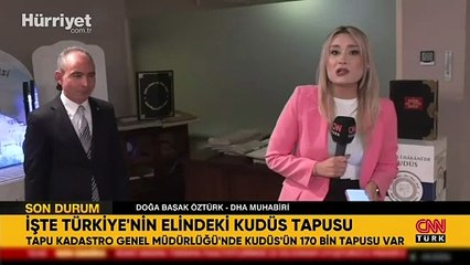 İşte Türkiye'nin elindeki Kudüs tapusu