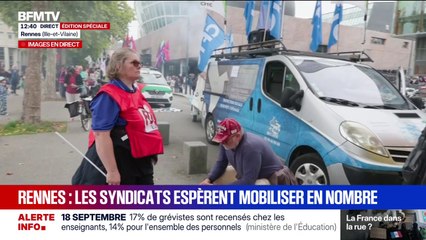 Grève du 18 septembre: les commerçants rennais craignent des débordements