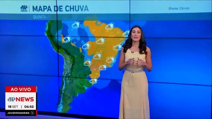Onda de calor começa a atingir Sudeste nesta quinta (18) | Previsão do Tempo