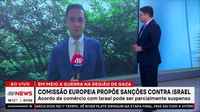 Comissão Europeia propõe sanções comerciais contra Israel