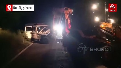 भिवानी में लोहारू-सूरजगढ़ रोड पर हादसा, राजस्थान के चौकी प्रभारी का निधन, दो पुलिसकर्मी घायल