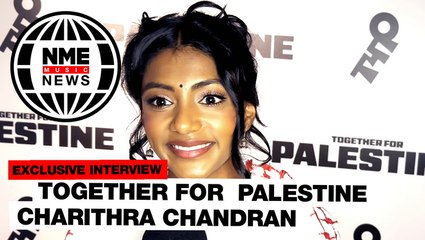 Charithra Chandran at Together For Palestine: What's backlash when there are people dying?