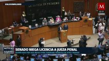 Senado rechaza licencia a jueza penal recién electa por trámites en aduanas