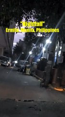 Nightfall on Ermita, Manila City, Philippines