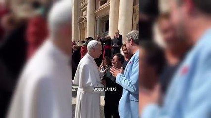 Livorno, i Mayor (con Paolo Ruffini) si raccontano in Vaticano. Poi il simpatico siparietto tra Giacomo e il Papa