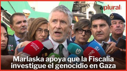 Marlaska apoya que la Fiscalía investigue el genocidio en Gaza