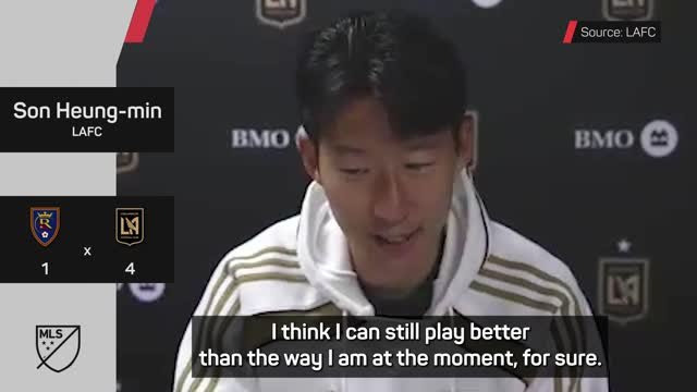 Son 'still adapting' to MLS despite netting first LAFC hat-trick
