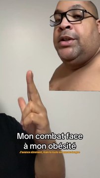 Mon combat face à mon obésité 💪🏾 #obesite #pertedepoids #reequilibragealimentaire #diabete