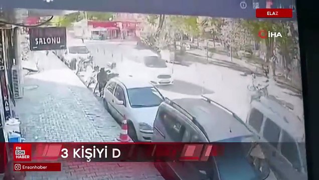 Elazığ’da bir grup, yolda yürüyen 3 kişinin yolunu kesip darp etti
