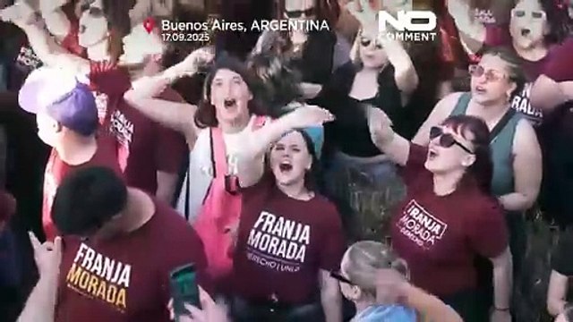 Congress rejects Milei vetoes as thousands rally outside in Buenos Aires