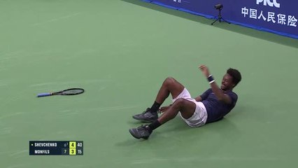 Chengdu - Les images de la blessure et de l'abandon de Monfils
