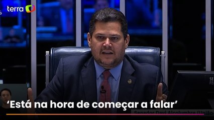 Alcolumbre diz que Eduardo Bolsonaro instiga EUA contra o Brasil e ‘não dá para aceitar calado’