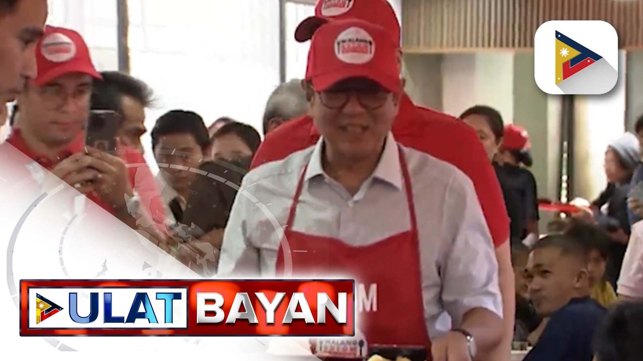 PBBM, personal na binisita ang Walang Gutom Kitchen sa Pasay City | ulat ni Kenneth Paciente