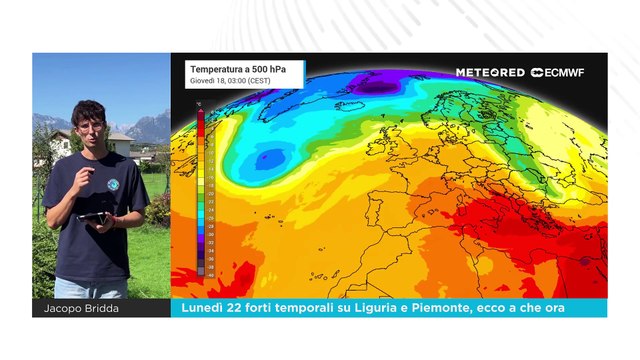 Meteo Avviso: lunedì 22 forti temporali su Liguria e Piemonte, ecco a che ora colpiranno.