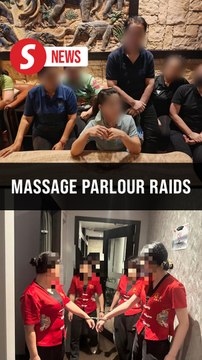 Over 50 foreigners nabbed in Immigration raids on JB massage parlours
