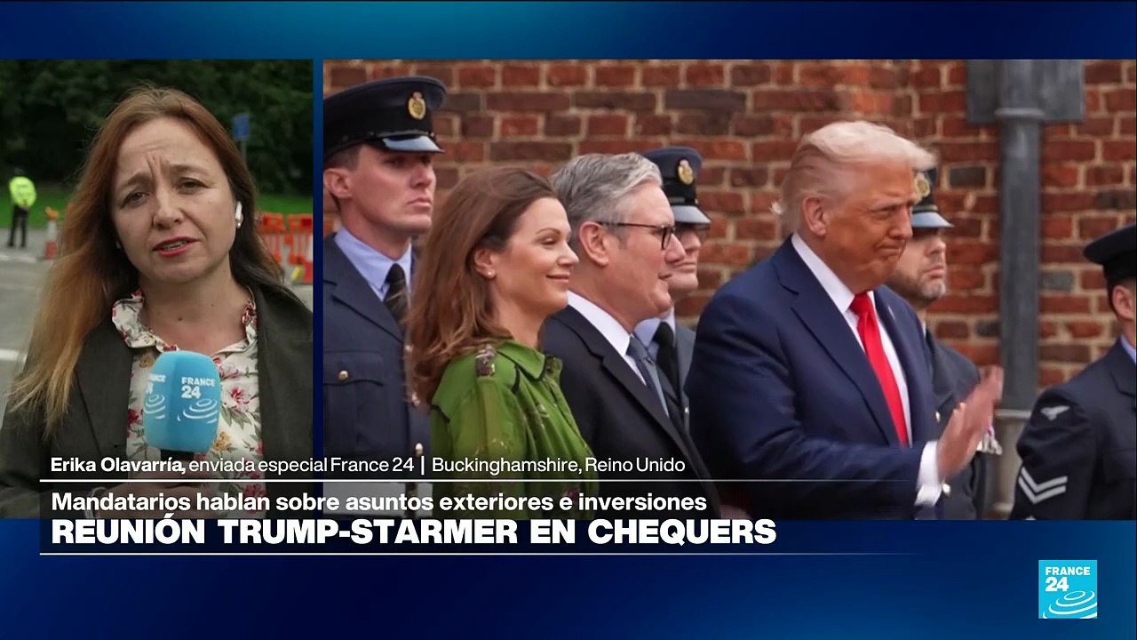 Trump y Starmer se reúnen en Reino Unido para abordar asuntos exteriores e inversiones