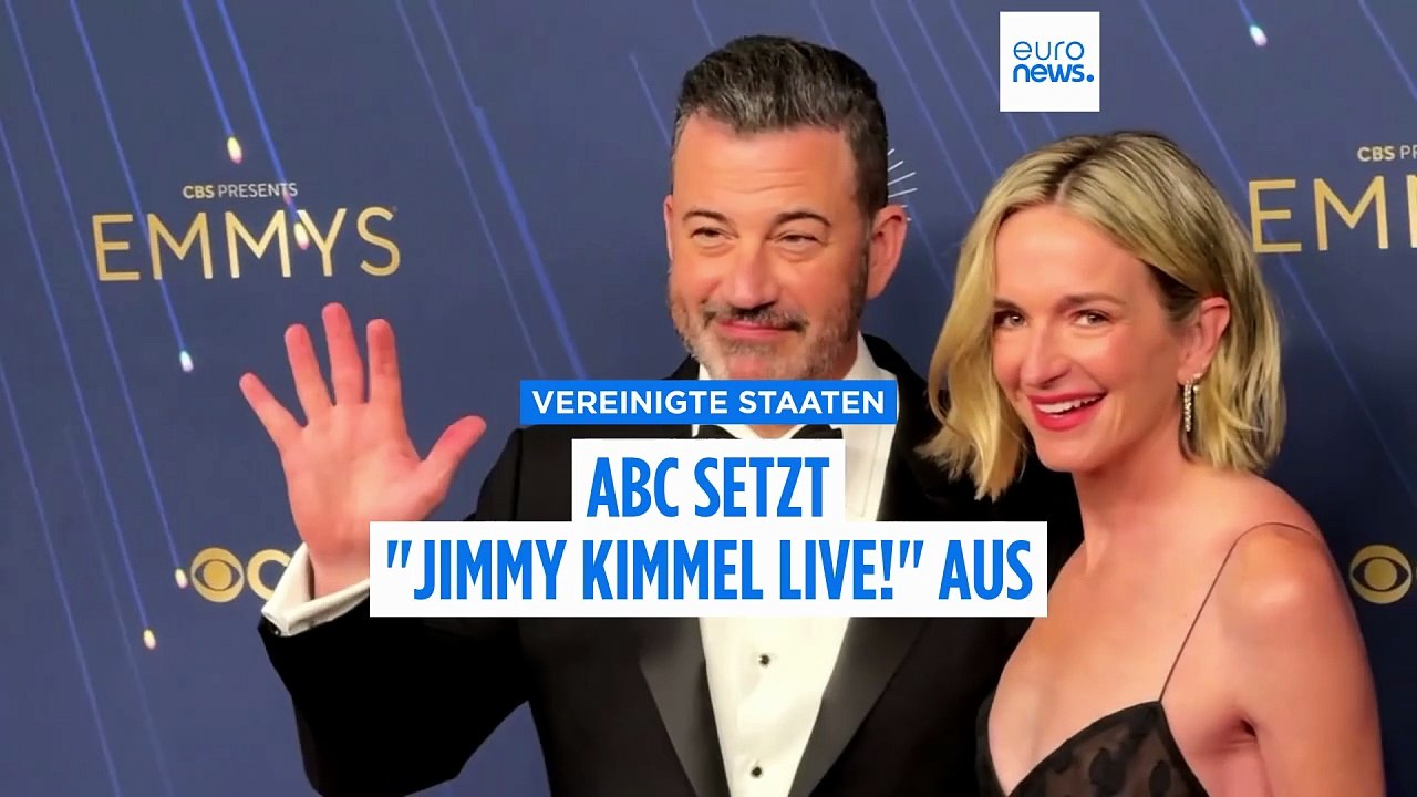Jimmy Kimmels Late-Night-Show wegen Charlie-Kirk-Äußerungen ausgesetzt