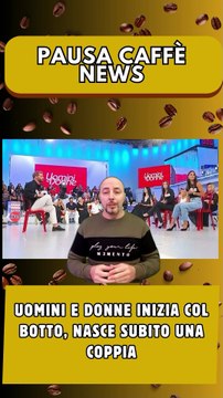 Uomini e Donne inizia col botto, nasce subito una coppia..