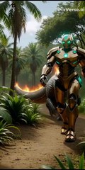🤖🌍 AI Robot Kings with Animal Guardians 👑🐾 | Futuristic Power Clash