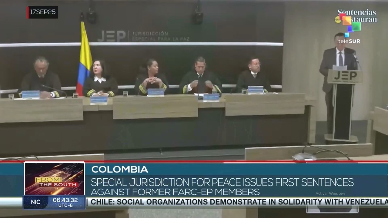 Colombia, Peace Tribunal issues first sentences against former FARC-EP members