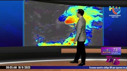 Te contamos cómo estará el tiempo hoy. ¡Toma precauciones!