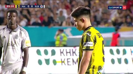 Dastan Satpaev (16) marcó de penalti para el FC Kairat | UEFA Champions League