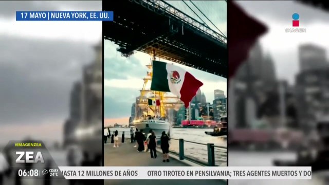 El Buque Escuela Cuauhtémoc reanuda operaciones luego del trágico accidente