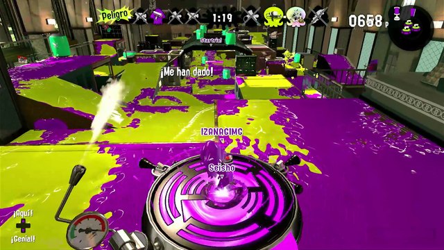 Splatoon 2 (Switch 1) - Combates Territoriales en Línea (16 de Septiembre de 2025) - Nintendo Switch 1 OLED