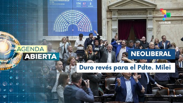 Parlamento rechazó dos vetos del Pdte. Milei