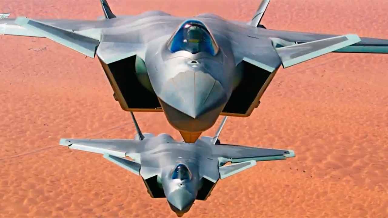 Chińskie Siły Powietrzne opublikowały imponujące nagranie z J-20, J-16 i tankowcem YY-20