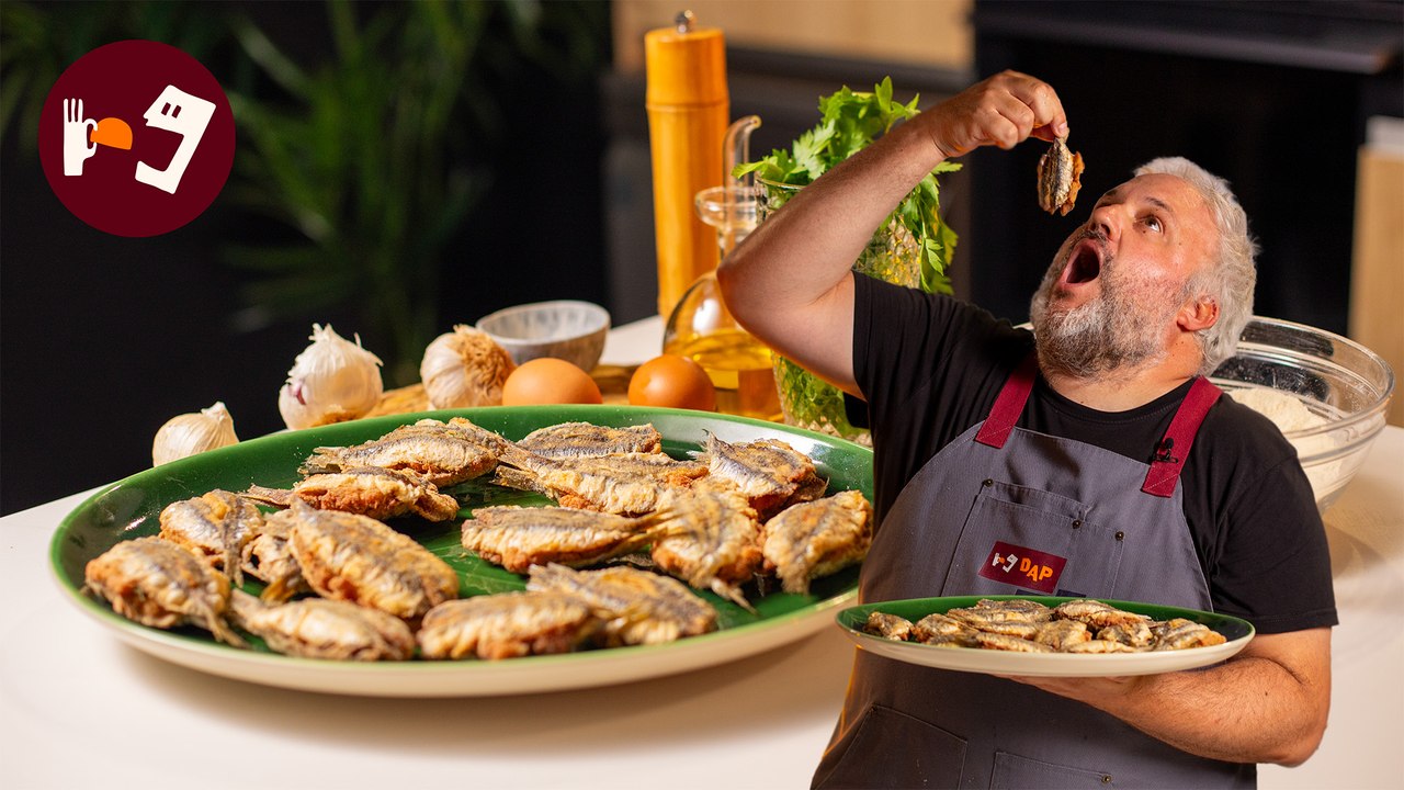 Boquerones rellenos a la malagueña 🐟 La manera más jugosa de comer boquerones