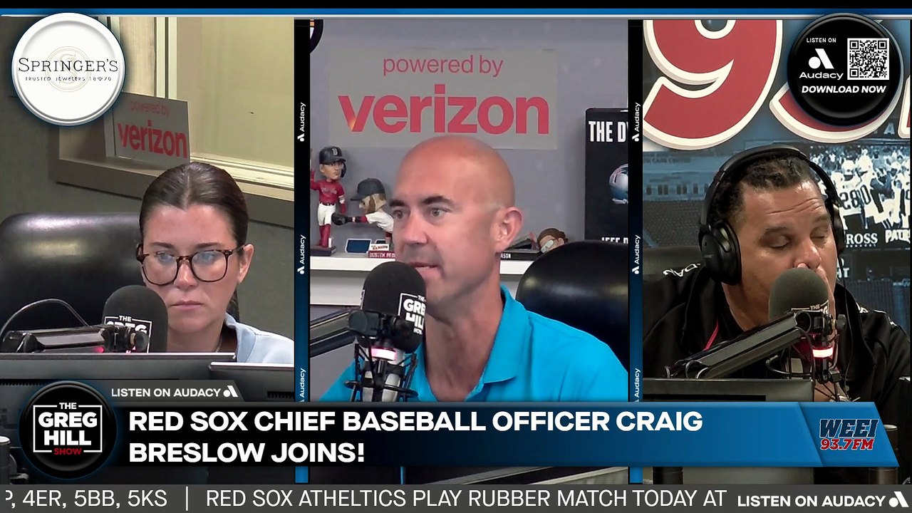 Update on Wilyer Abreu? Back soon? Red Sox CBO Craig Breslow joins