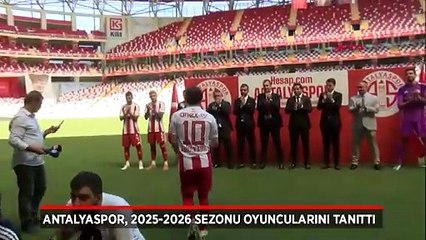 Antalyaspor Unveils Squad for the 2025-2026 Season ⚽