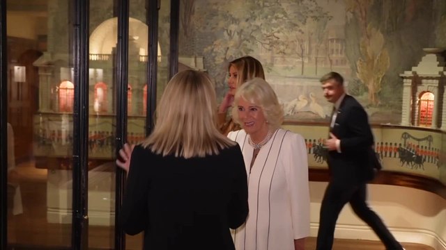 MELANIA TRUMP and QUEEN CAMILLA Share Lighthearted Moments at Dolls House Exhibition